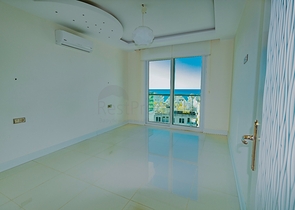 اطلالة بحر - مجمع 5 نجوم - شقة غرفة وصالة - في مهموتلار / الانيا 