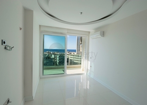 اطلالة بحر - مجمع 5 نجوم - شقة غرفة وصالة - في مهموتلار / الانيا 