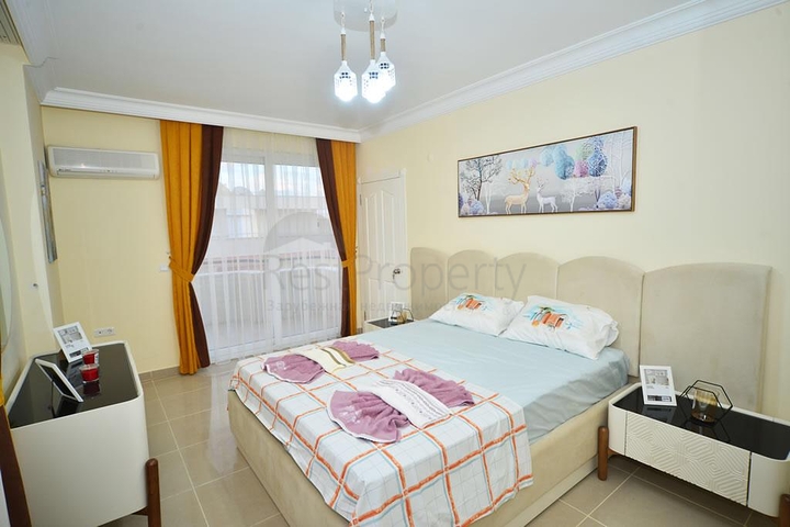 قريبة من البحر - شقة عائلية واسعة - مفروشة بالكامل - في مهموتلار / الانيا 