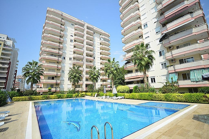 قريبة من البحر - شقة عائلية واسعة - مفروشة بالكامل - في مهموتلار / الانيا 