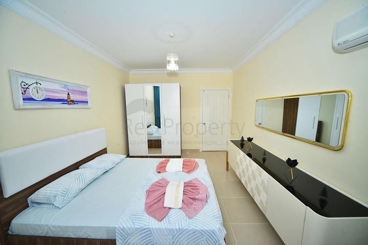 قريبة من البحر - شقة عائلية واسعة - مفروشة بالكامل - في مهموتلار / الانيا 