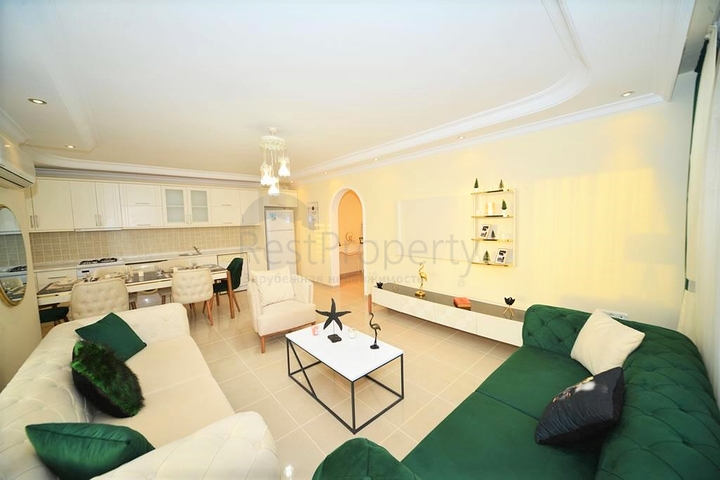 قريبة من البحر - شقة عائلية واسعة - مفروشة بالكامل - في مهموتلار / الانيا 