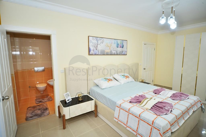 قريبة من البحر - شقة عائلية واسعة - مفروشة بالكامل - في مهموتلار / الانيا 