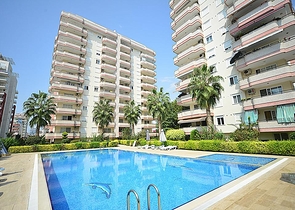 قريبة من البحر - شقة عائلية واسعة - مفروشة بالكامل - في مهموتلار / الانيا 