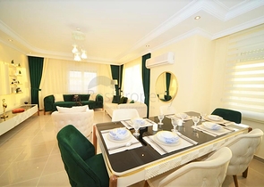 قريبة من البحر - شقة عائلية واسعة - مفروشة بالكامل - في مهموتلار / الانيا 