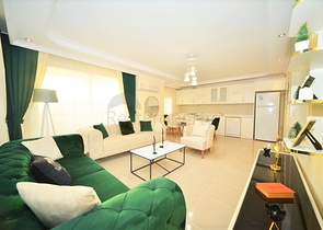 قريبة من البحر - شقة عائلية واسعة - مفروشة بالكامل - في مهموتلار / الانيا 