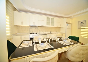 قريبة من البحر - شقة عائلية واسعة - مفروشة بالكامل - في مهموتلار / الانيا 