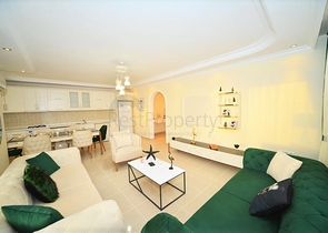 قريبة من البحر - شقة عائلية واسعة - مفروشة بالكامل - في مهموتلار / الانيا 