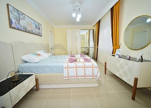 قريبة من البحر - شقة عائلية واسعة - مفروشة بالكامل - في مهموتلار / الانيا 