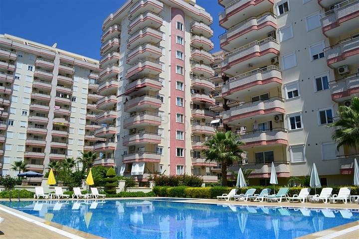 شقة غرفتين وصالة - قريبة من البحر - في مهموتلار / الانيا 