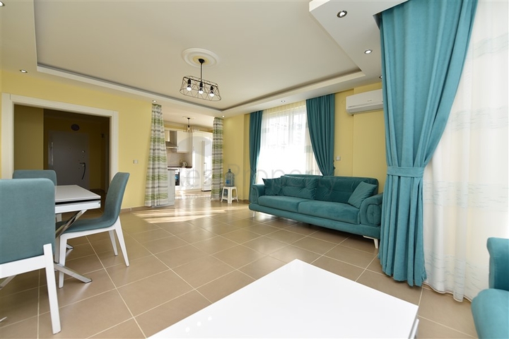 سعر مناسب - شقة مؤثثة - تصميم 2 غرفة وصالة - في مهموتلار / الانيا 