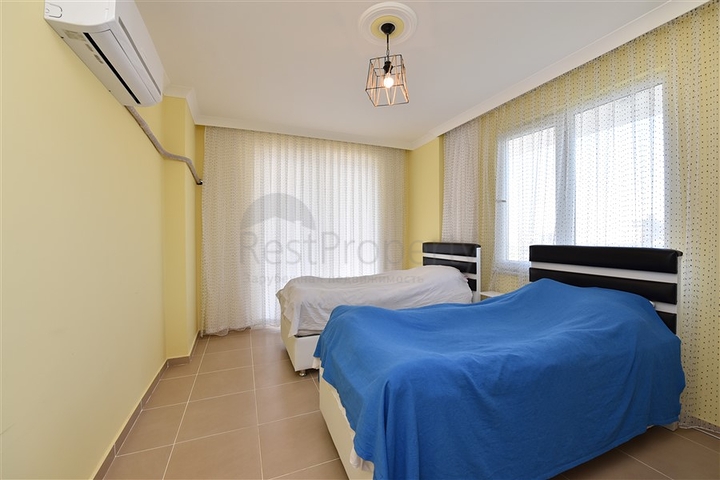 سعر مناسب - شقة مؤثثة - تصميم 2 غرفة وصالة - في مهموتلار / الانيا 