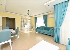 سعر مناسب - شقة مؤثثة - تصميم 2 غرفة وصالة - في مهموتلار / الانيا 