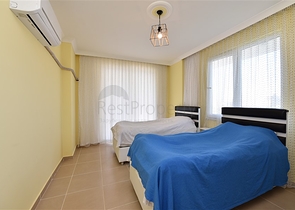 سعر مناسب - شقة مؤثثة - تصميم 2 غرفة وصالة - في مهموتلار / الانيا 