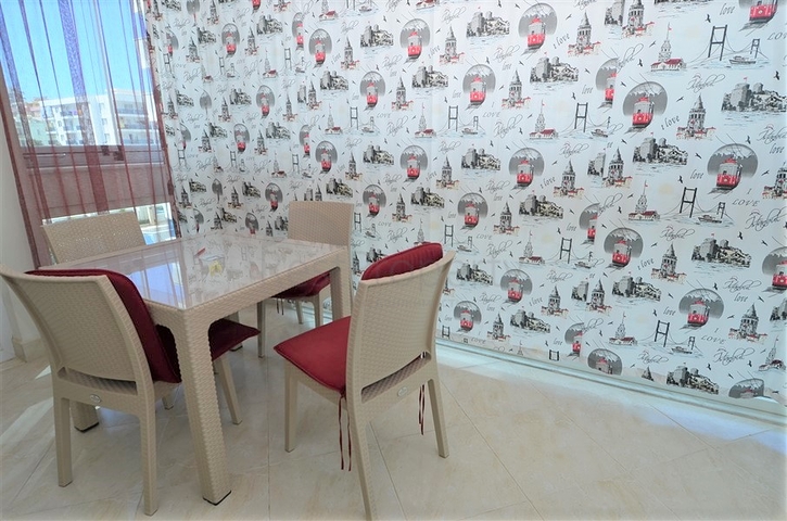 مجمع 5 نجوم - شقة مفروشة فاخرة - قريبة من البحر - في مهموتلار / الانيا 