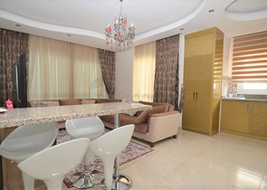 مجمع 5 نجوم - شقة مفروشة فاخرة - قريبة من البحر - في مهموتلار / الانيا 