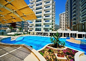 مجمع 5 نجوم - شقة مفروشة فاخرة - قريبة من البحر - في مهموتلار / الانيا 