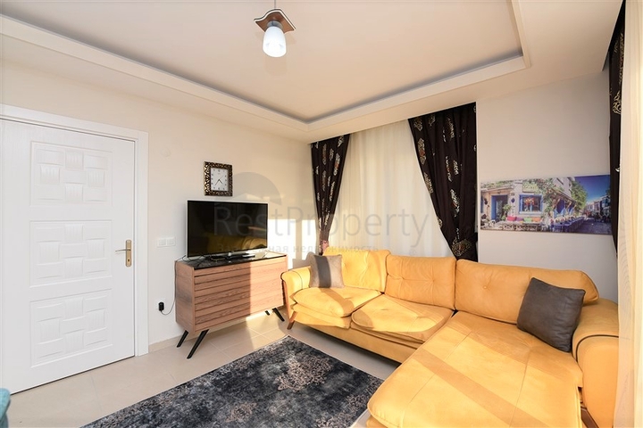 للاستثمار او العطلات - شقة غرفة وصالة مفروشة - في مهموتلار / الانيا 