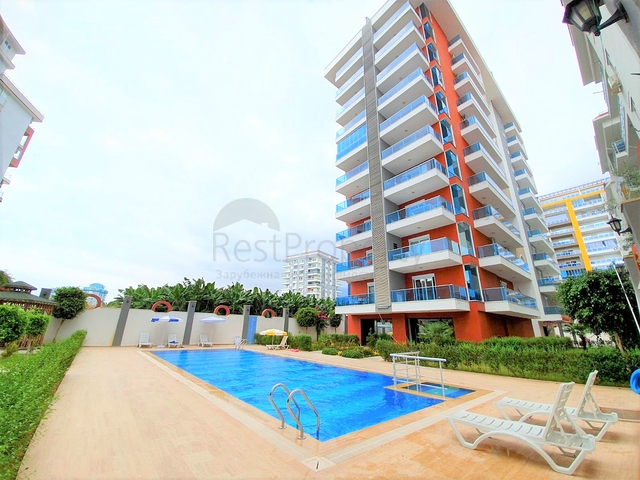 شقة مفروشة - ضمن مجمع سكني حديث - في مهموتلار / الانيا 