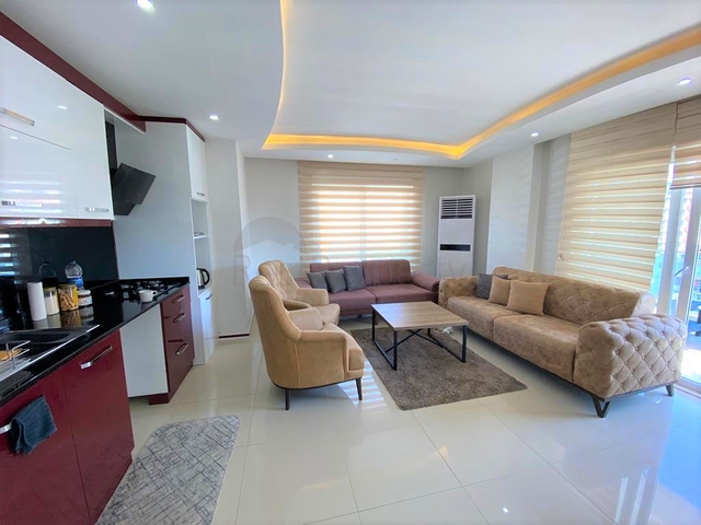 شقة مفروشة - ضمن مجمع سكني حديث - في مهموتلار / الانيا 