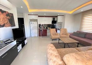 شقة مفروشة - ضمن مجمع سكني حديث - في مهموتلار / الانيا 