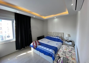 شقة مفروشة - ضمن مجمع سكني حديث - في مهموتلار / الانيا 