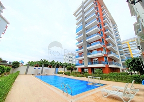 شقة مفروشة - ضمن مجمع سكني حديث - في مهموتلار / الانيا 