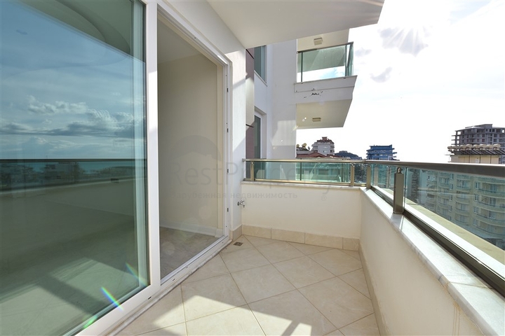 اطلالة بحرية - شقة غرفة وصالة - مجمع ذو خدمات متكاملة - في مهموتلار / الانيا 