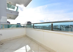 اطلالة بحرية - شقة غرفة وصالة - مجمع ذو خدمات متكاملة - في مهموتلار / الانيا 