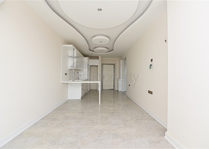 اطلالة بحرية - شقة غرفة وصالة - مجمع ذو خدمات متكاملة - في مهموتلار / الانيا 