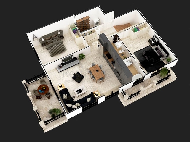 فرصة للاستثمار - مجمع قيد الانشاء - مع امكانية التقسيط - قريب من البحر في مدينة الانيا 