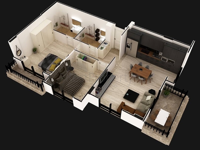 فرصة للاستثمار - مجمع قيد الانشاء - مع امكانية التقسيط - قريب من البحر في مدينة الانيا 