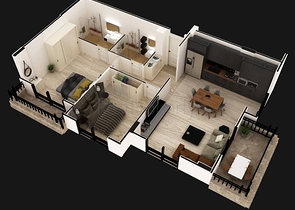 فرصة للاستثمار - مجمع قيد الانشاء - مع امكانية التقسيط - قريب من البحر في مدينة الانيا 