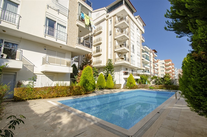 شقة بغرفة نوم واحدة مع الأثاث في كونيالتي أنطاليا