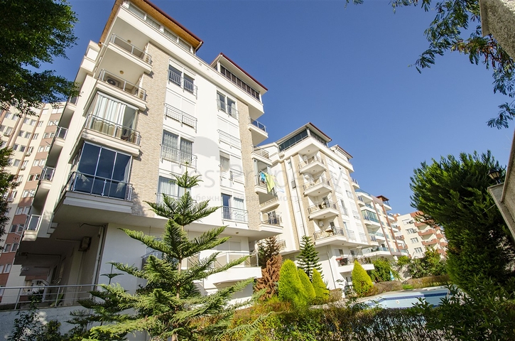 شقة بغرفة نوم واحدة مع الأثاث في كونيالتي أنطاليا