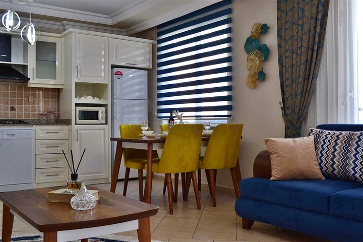 سعر منافس - شقة 2 غرفة وصالة - مفروشة - في مهموتلار / الانيا 