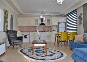 سعر منافس - شقة 2 غرفة وصالة - مفروشة - في مهموتلار / الانيا 