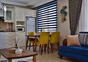 سعر منافس - شقة 2 غرفة وصالة - مفروشة - في مهموتلار / الانيا 