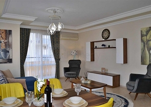 سعر منافس - شقة 2 غرفة وصالة - مفروشة - في مهموتلار / الانيا 