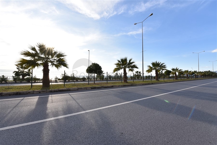 اطلالة بحرية - شقة غرفتين وصالة - ضمن مجمع اول صف على البحر - في مهموتلار / الانيا 