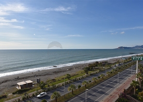 اطلالة بحرية - شقة غرفتين وصالة - ضمن مجمع اول صف على البحر - في مهموتلار / الانيا 