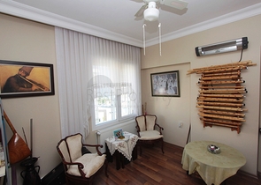 3 + 1 شقة مطلة على البحر في كونيالتي أنطاليا 100 م إلى الشواطئ