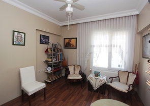 3 + 1 شقة مطلة على البحر في كونيالتي أنطاليا 100 م إلى الشواطئ