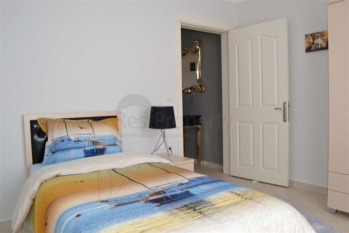 اطلالة بحر - سعر مناسب - شقة مفروشة 2 غرفة وصالة - في مهموتلار / الانيا 