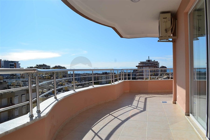 اطلالة بحر - سعر مناسب - شقة مفروشة 2 غرفة وصالة - في مهموتلار / الانيا 