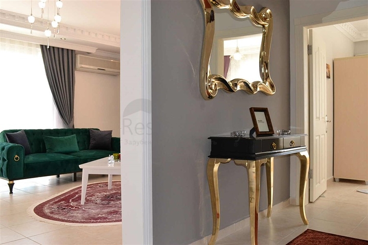 اطلالة بحر - سعر مناسب - شقة مفروشة 2 غرفة وصالة - في مهموتلار / الانيا 