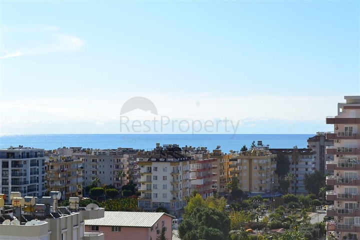 اطلالة بحر - سعر مناسب - شقة مفروشة 2 غرفة وصالة - في مهموتلار / الانيا 