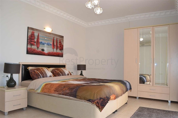 اطلالة بحر - سعر مناسب - شقة مفروشة 2 غرفة وصالة - في مهموتلار / الانيا 