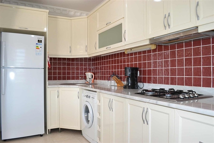 اطلالة بحر - سعر مناسب - شقة مفروشة 2 غرفة وصالة - في مهموتلار / الانيا 