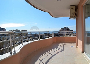 اطلالة بحر - سعر مناسب - شقة مفروشة 2 غرفة وصالة - في مهموتلار / الانيا 